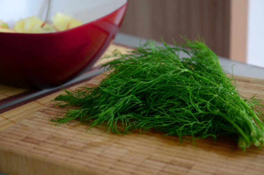 Свежие зелень укроп