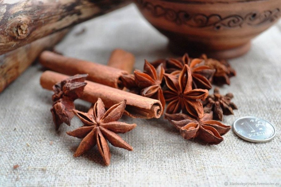 Бадьян (анис звездчатый)
