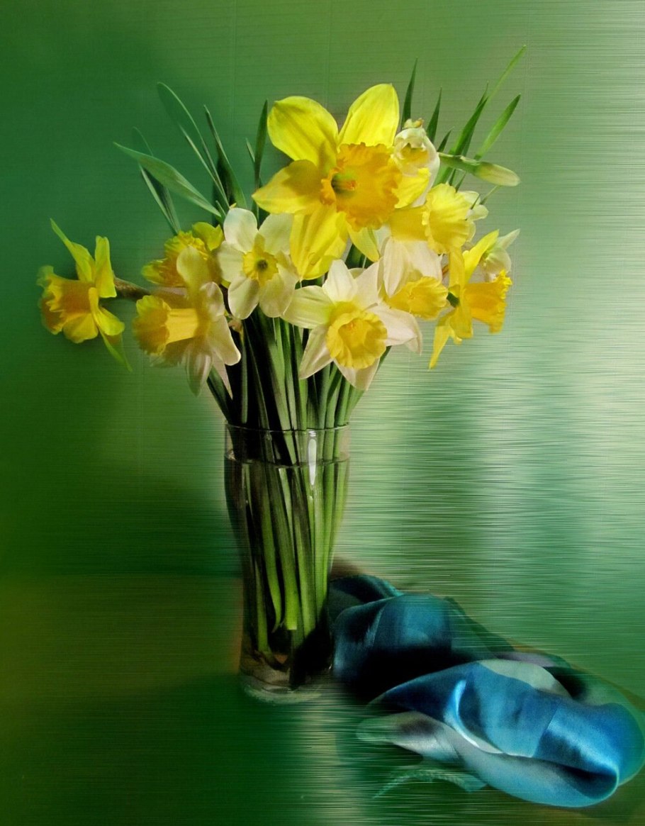 Натюрморт с нарциссами Сарджент