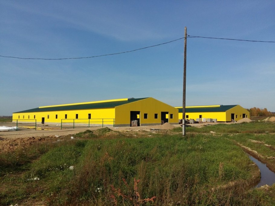 Быстровозводимые коровники, фермы