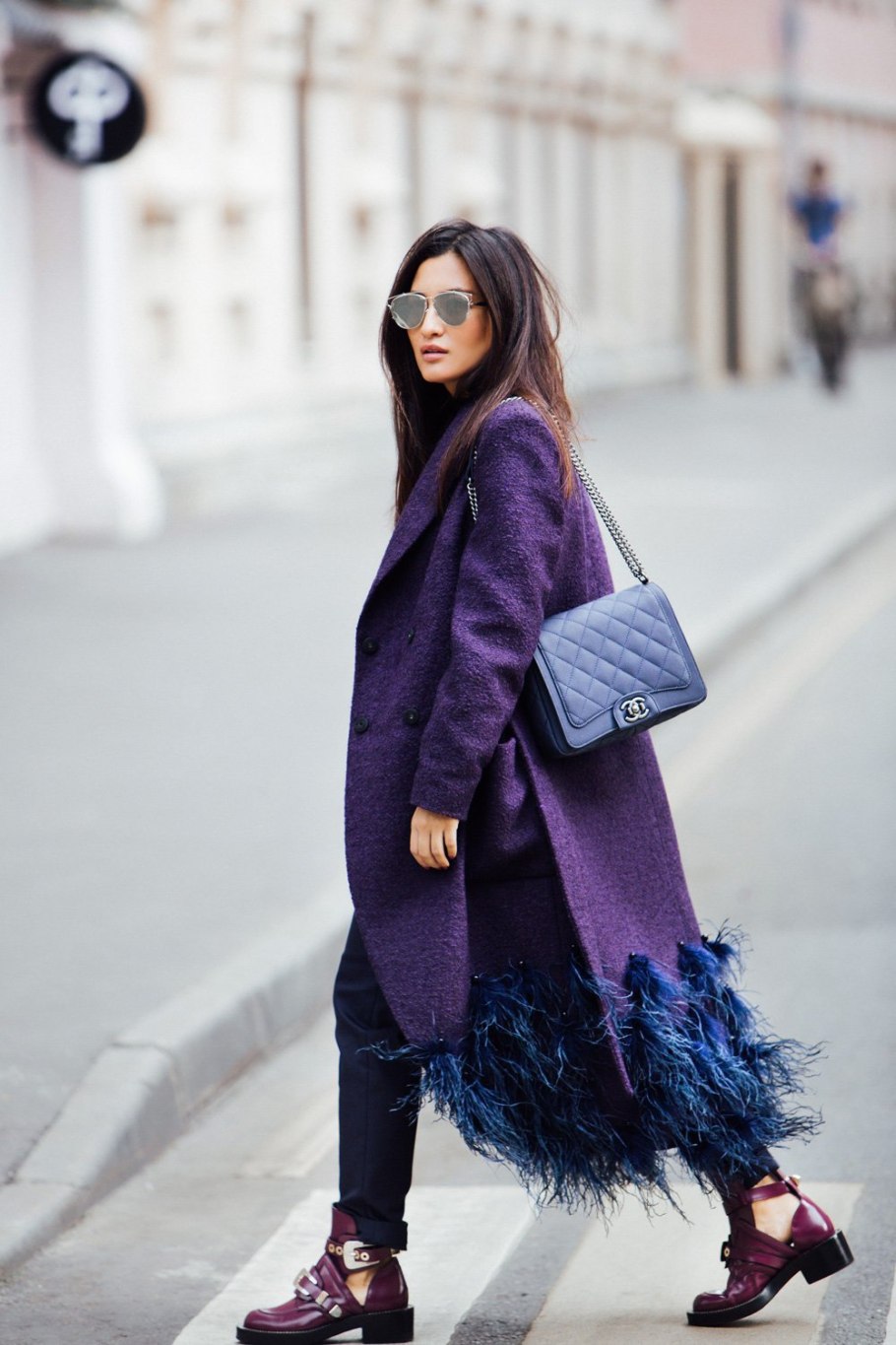 Фиолетовый образ