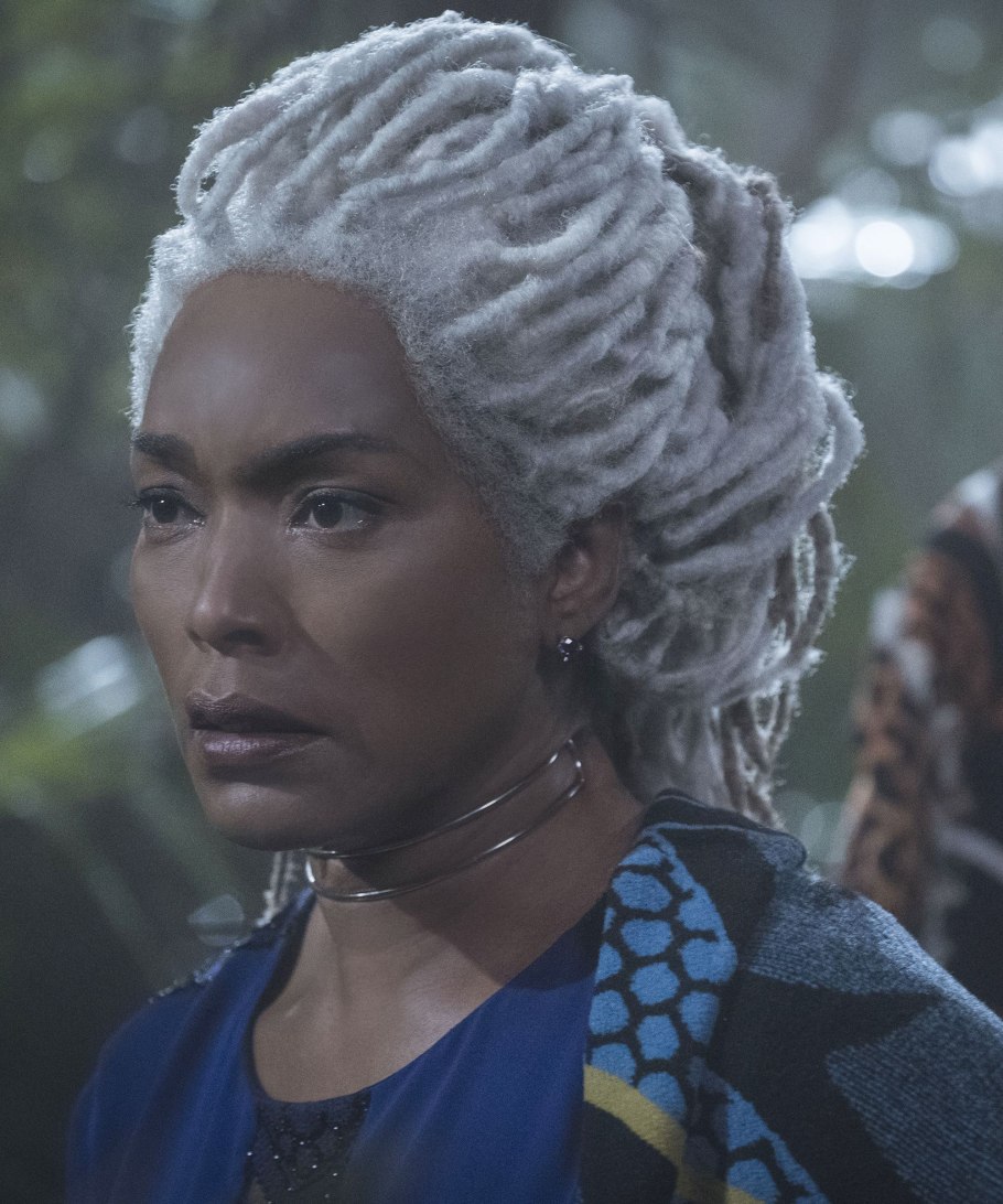 Чедвик Боузман и Анджела Бассетт