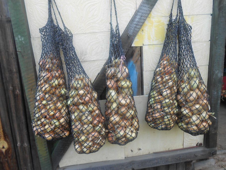 Сетчатые мешки для картофеля