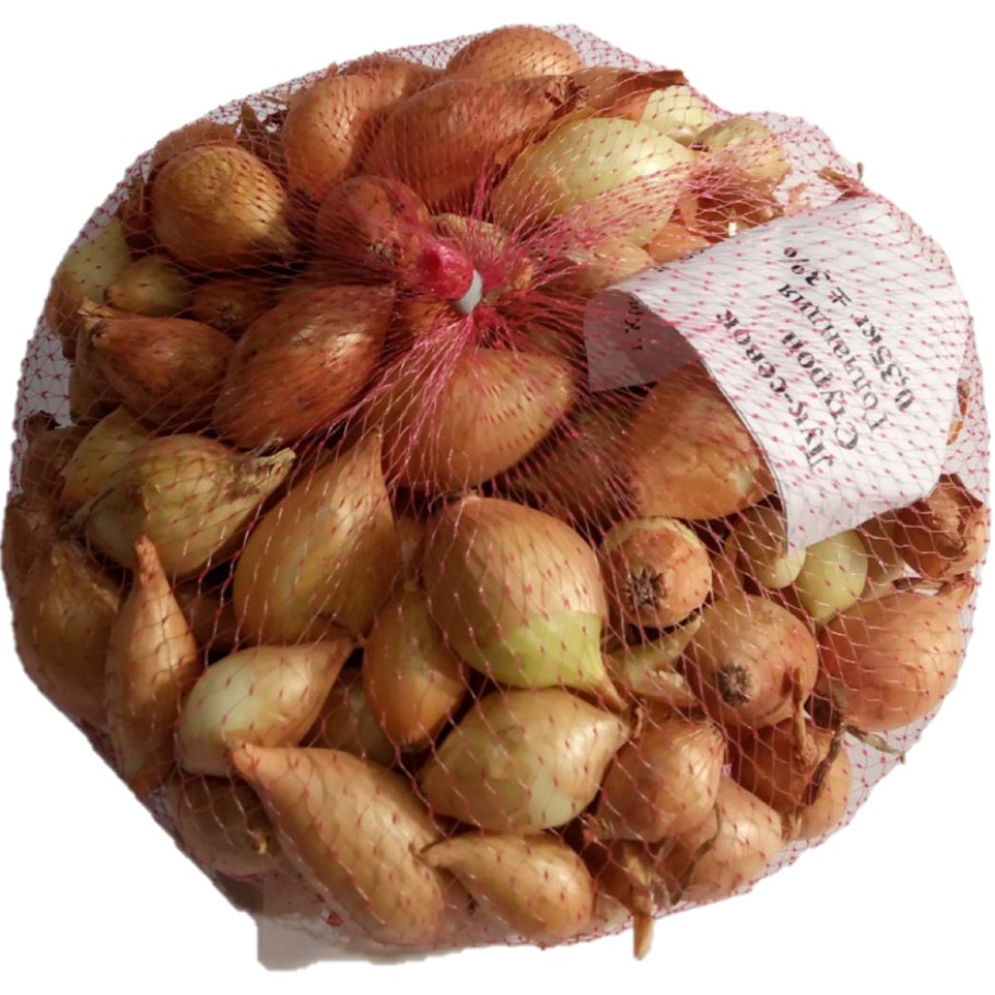 Лук в сетке