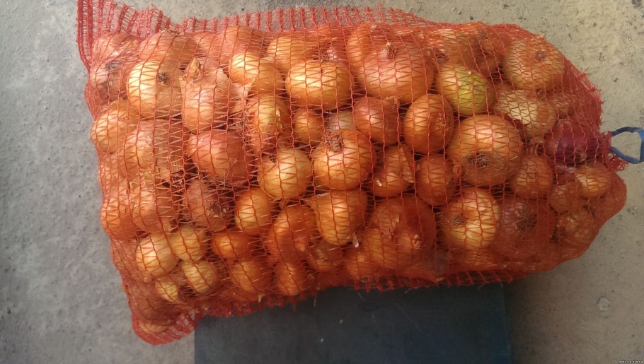 Мешок сетчатый 47*30см (до 10кг) красный 1/100/3000шт