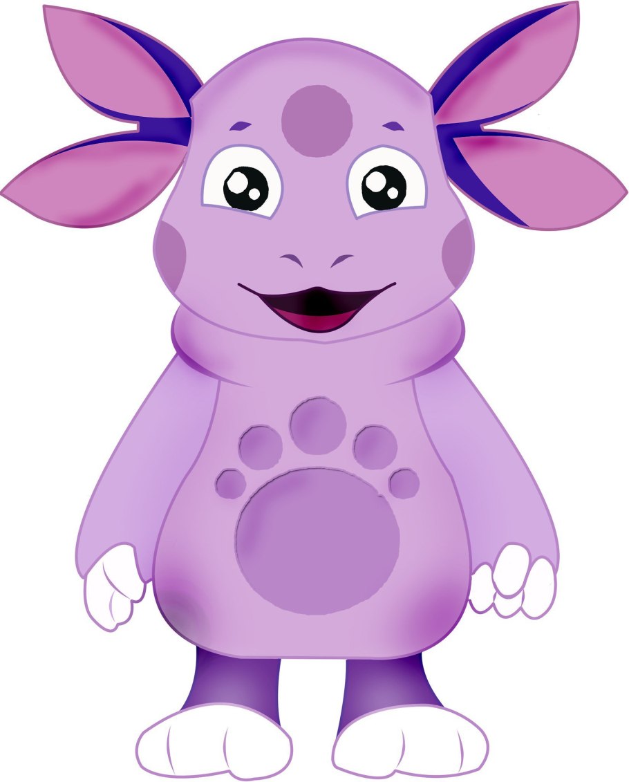 Герои мультика Лунтик