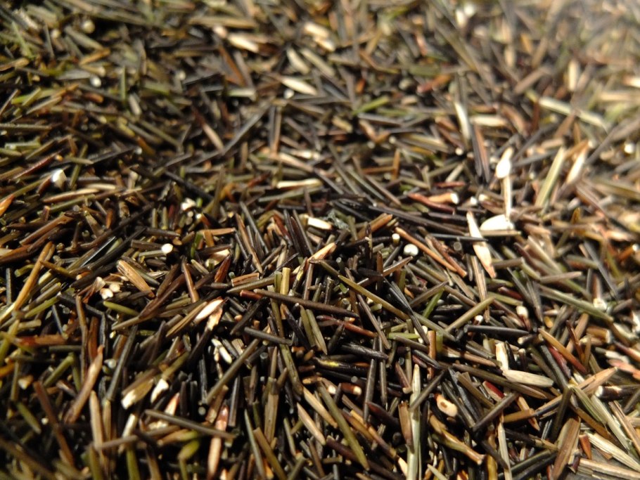 Дикий черный рис цицания водяная