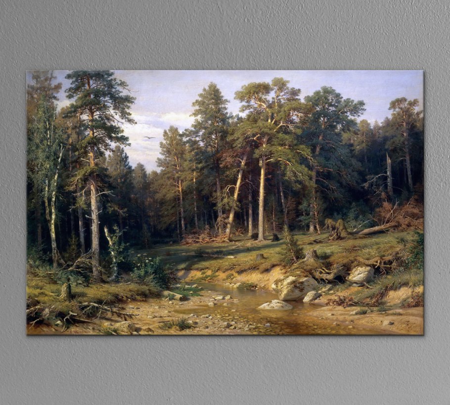 Горная дорожка. Крым. 1879 Шишкин