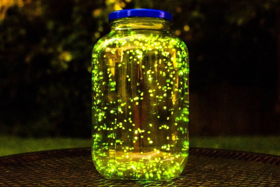 Баночка с фонариками