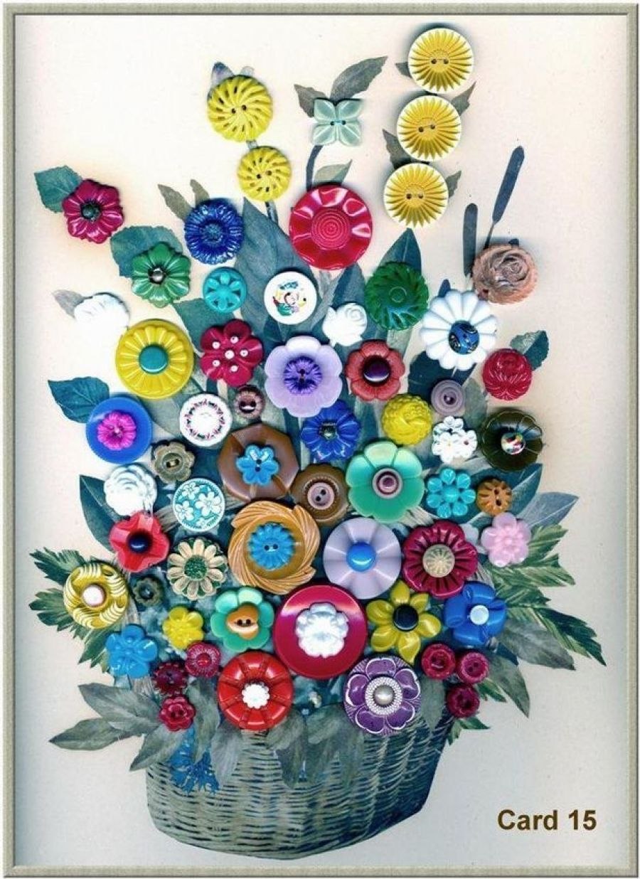 Поделки с пуговицами