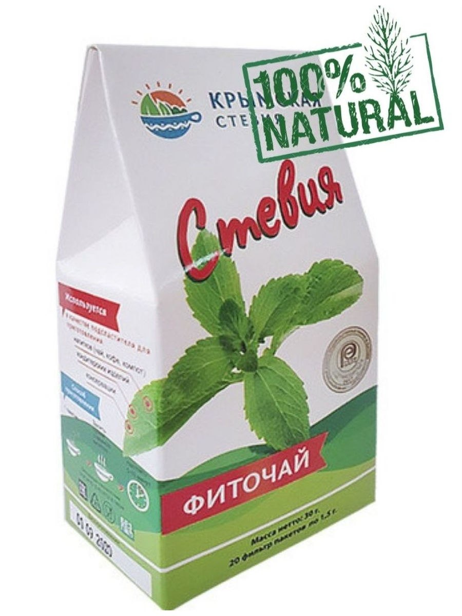 Листочки стевии вектор