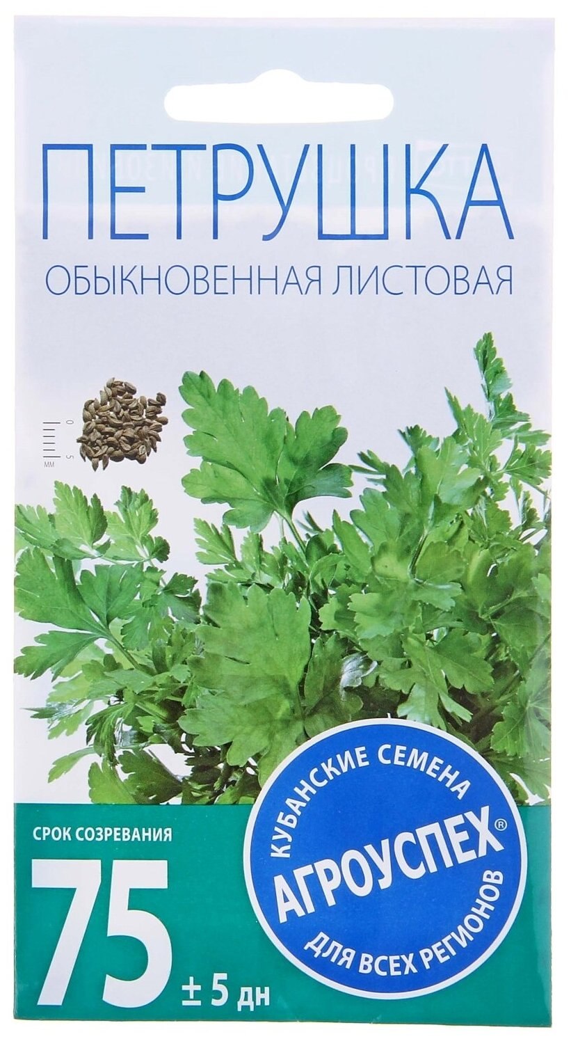Петрушка листовая обыкновенная листовая семена