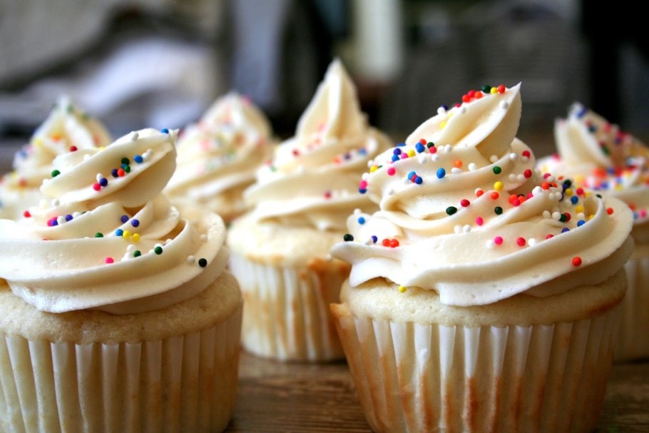 Ванильные капкейки