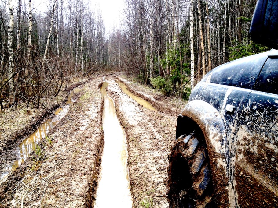 Глубокая колея