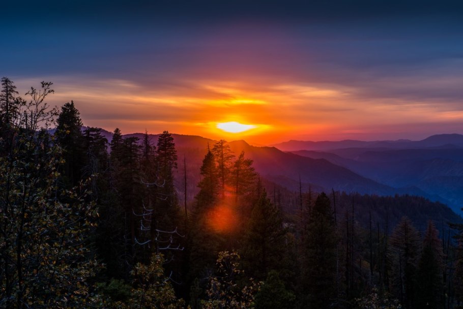 Природа закат