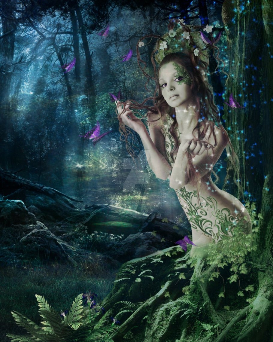 Дриада нимфа