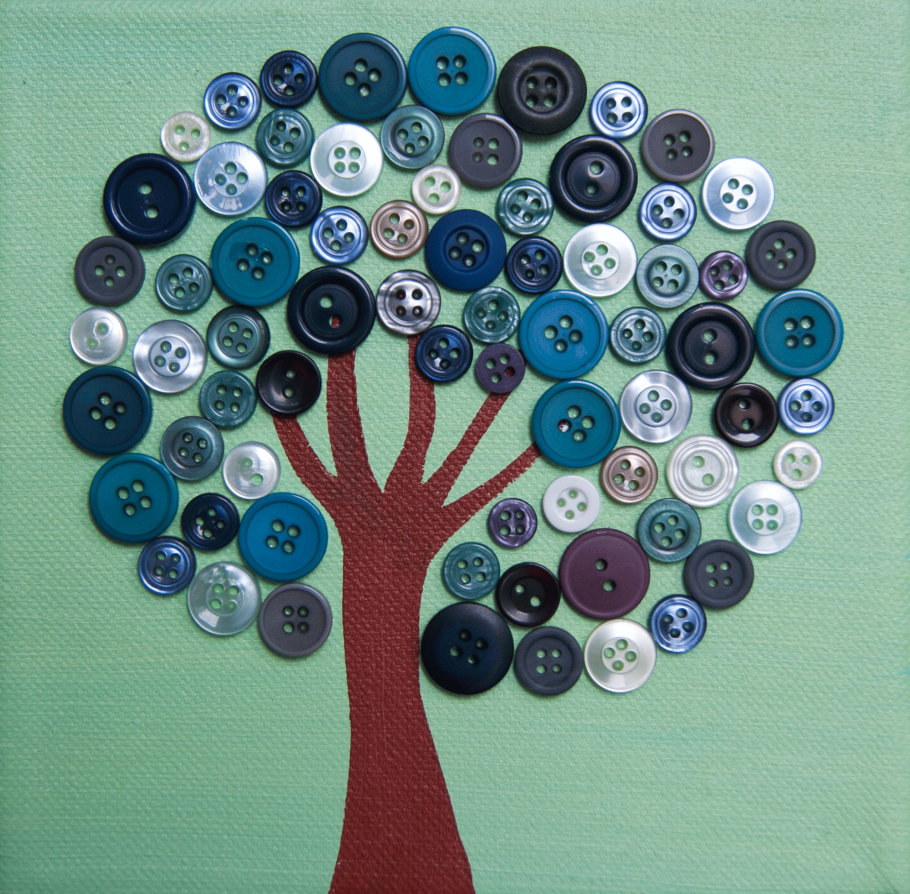 Рукоделие из пуговиц