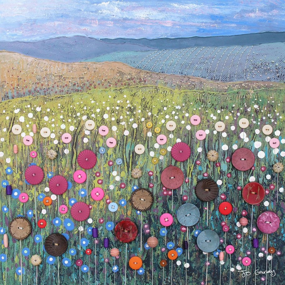 Поделки из пуговиц