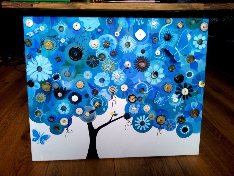 Мастер класс с пуговицами