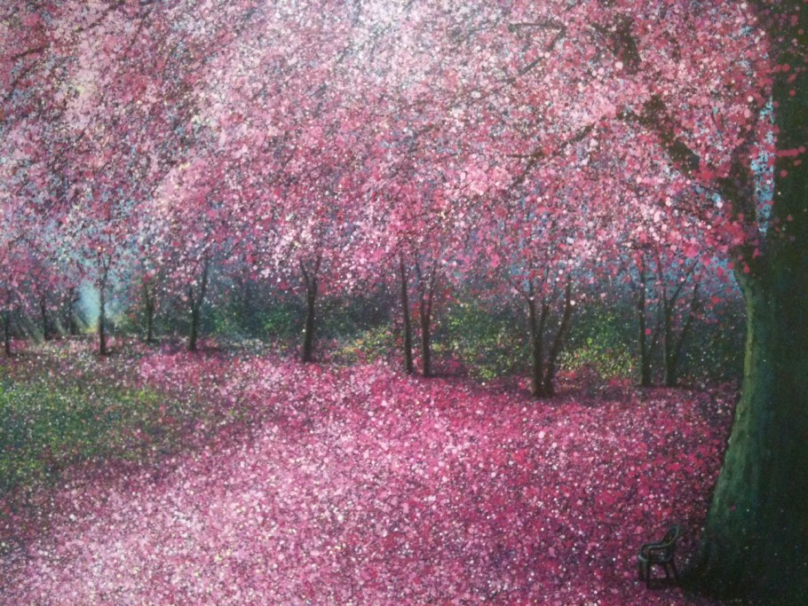 Пуантилизм Сакура