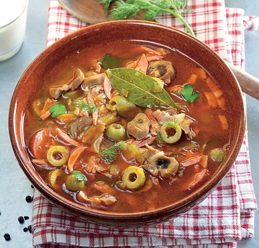 Суп солянка сборная суп солянка сборная