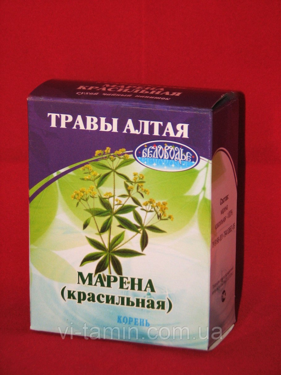 Марены красильной (rubia tinctorum)