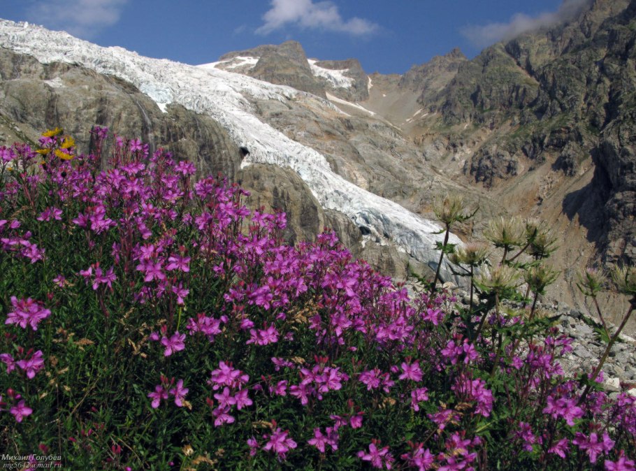 Таяние ледников в Альпах
