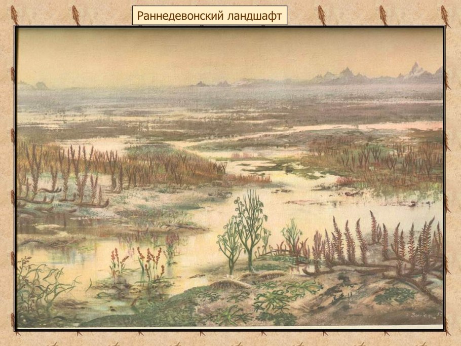 Девон период палеозойской эры