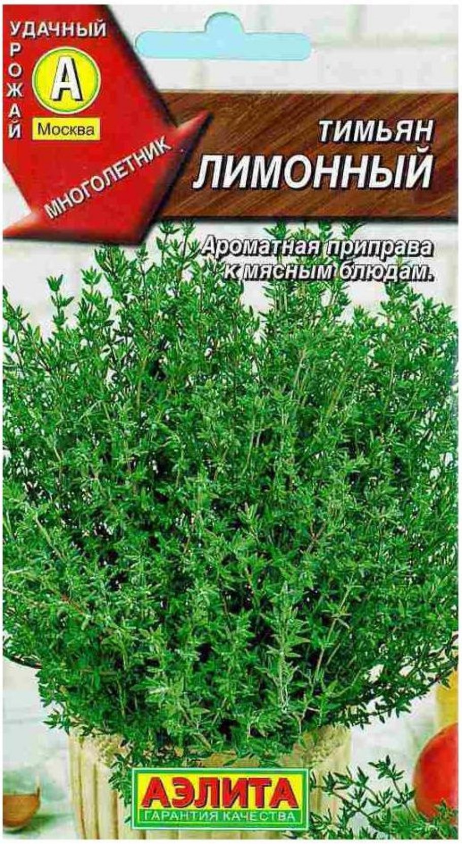 Тимьян ароматная грядка