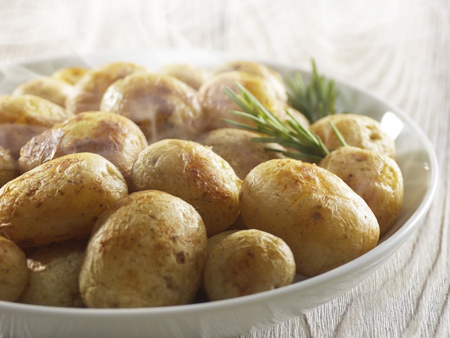 Мелкая картошка в духовке