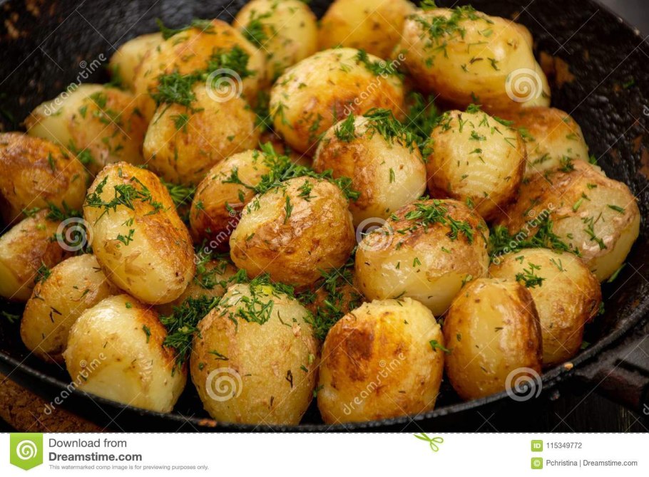 Печеный картофель бейби