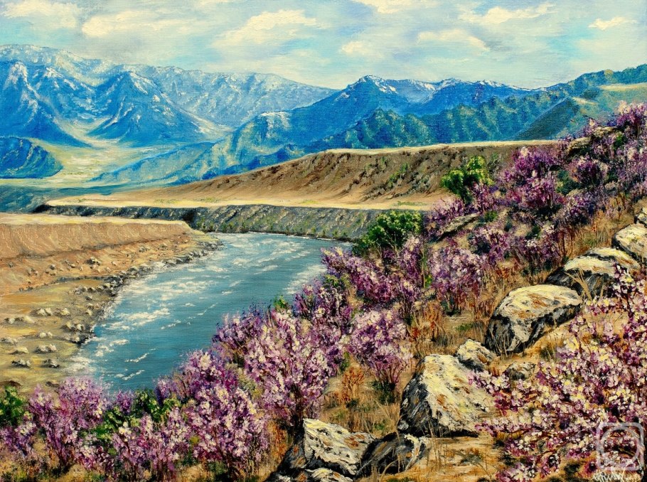 Горный Алтай живопись