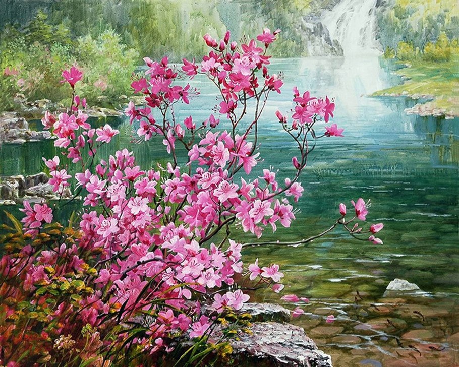 Корейский художник Ким Санг Хун