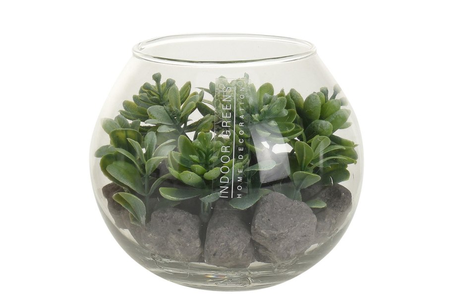 Стеклянные горшки для цветов