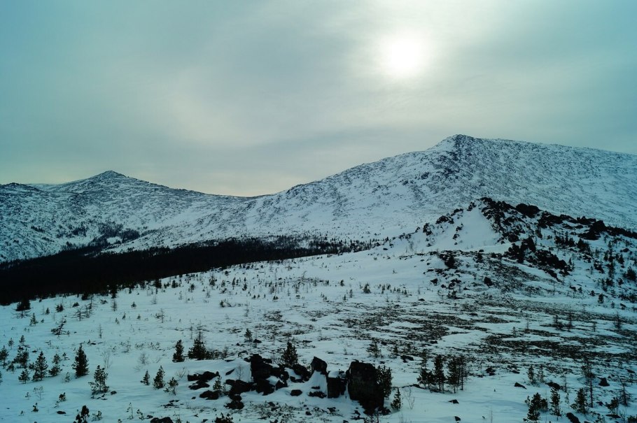 Уральские горы Денежкин камень