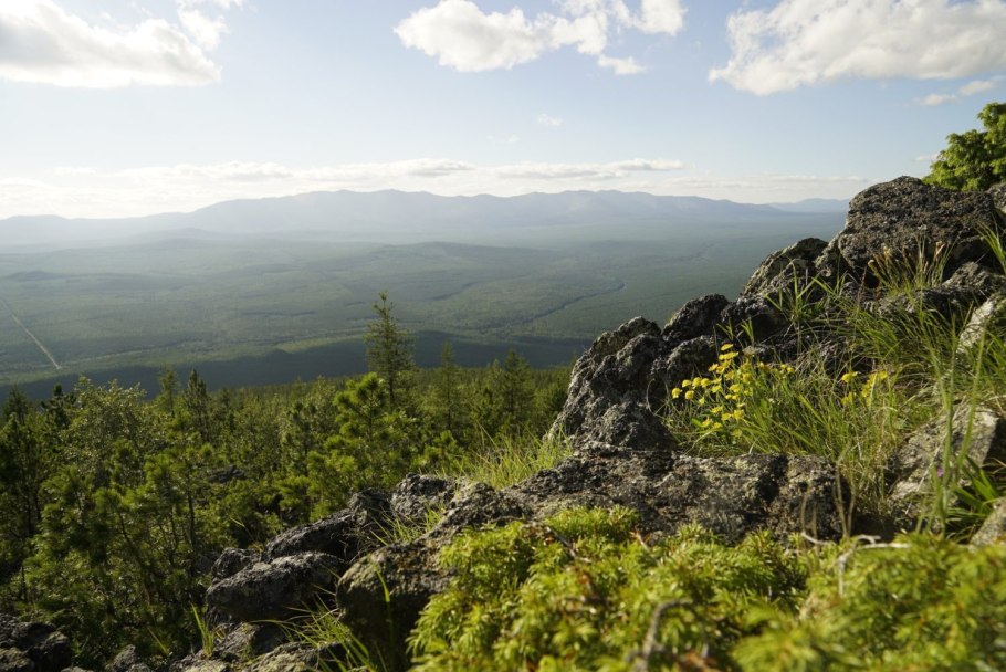 Уральские горы Денежкин камень