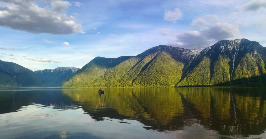 Сибирь Тайга и река