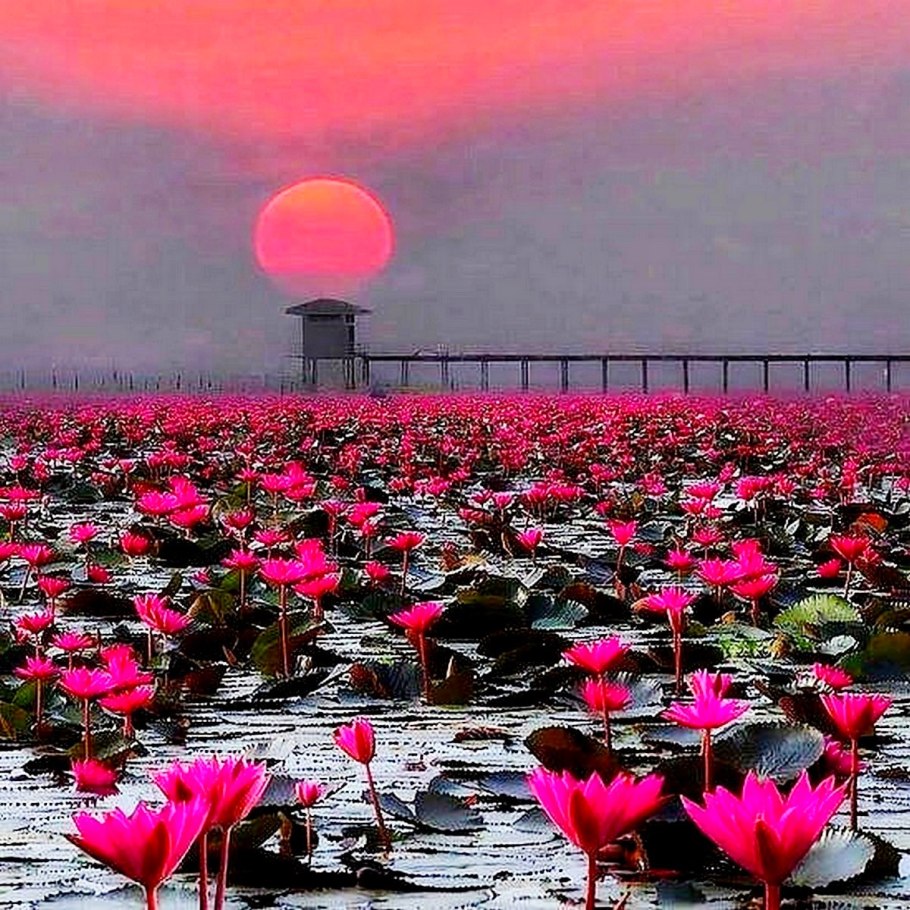 Сад Анны Гауэр нимфеи