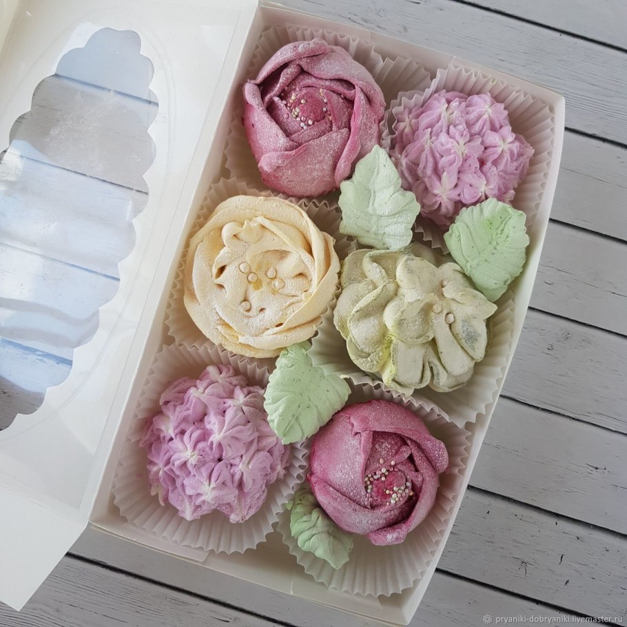 Букет мороженое из маршмеллоу