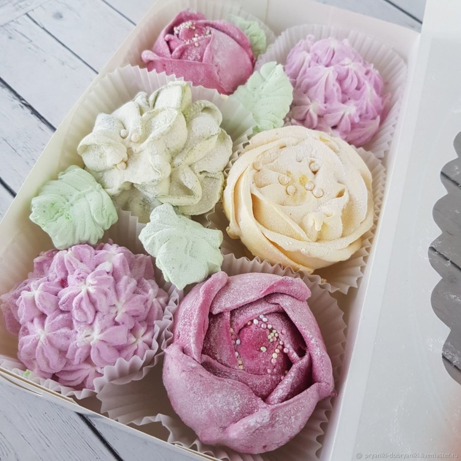 Зефирные пионы