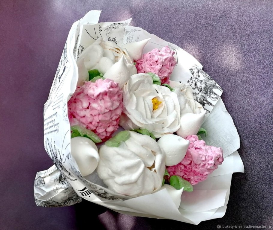 Пионовидный тюльпан букет