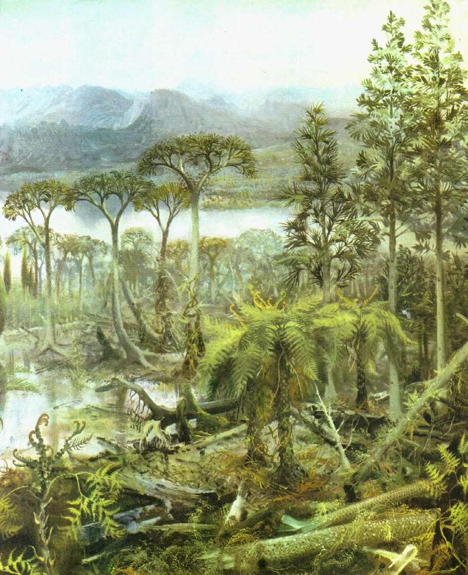 Саговники Триас