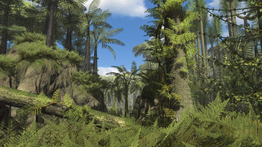 Араукарии Пермский период