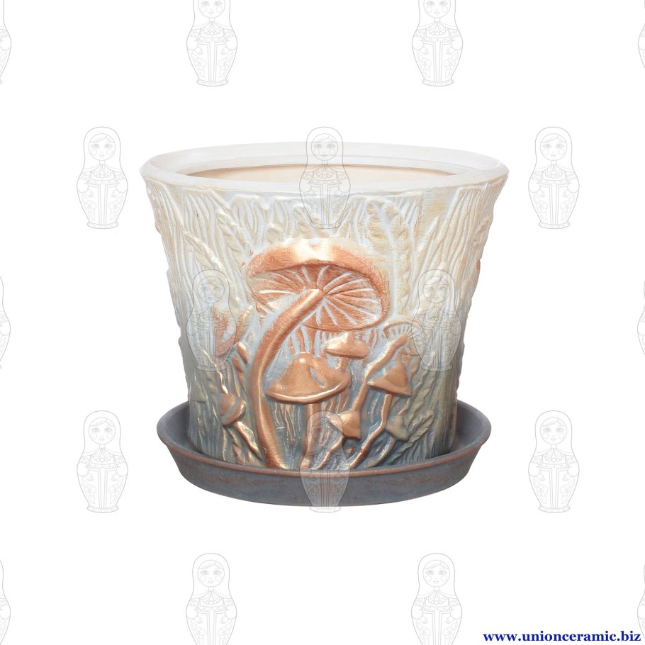 Горшки для цветов с гномами