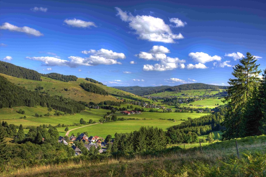 Шварцвальд Германия горы