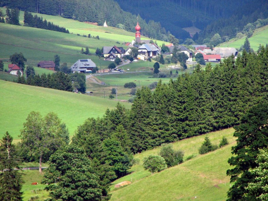 Горный массив Шварцвальд