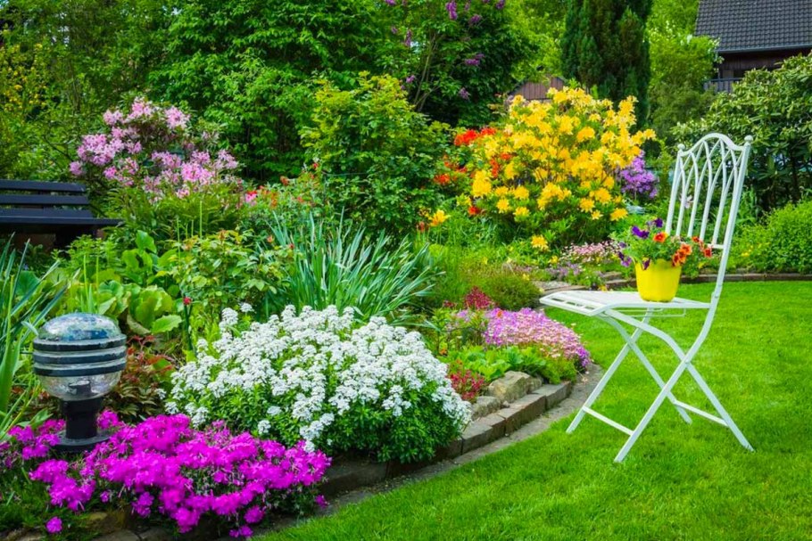 Красивые клумбы