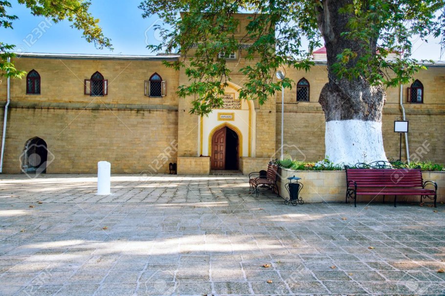 Дерево Платан Дербент Джума мечеть