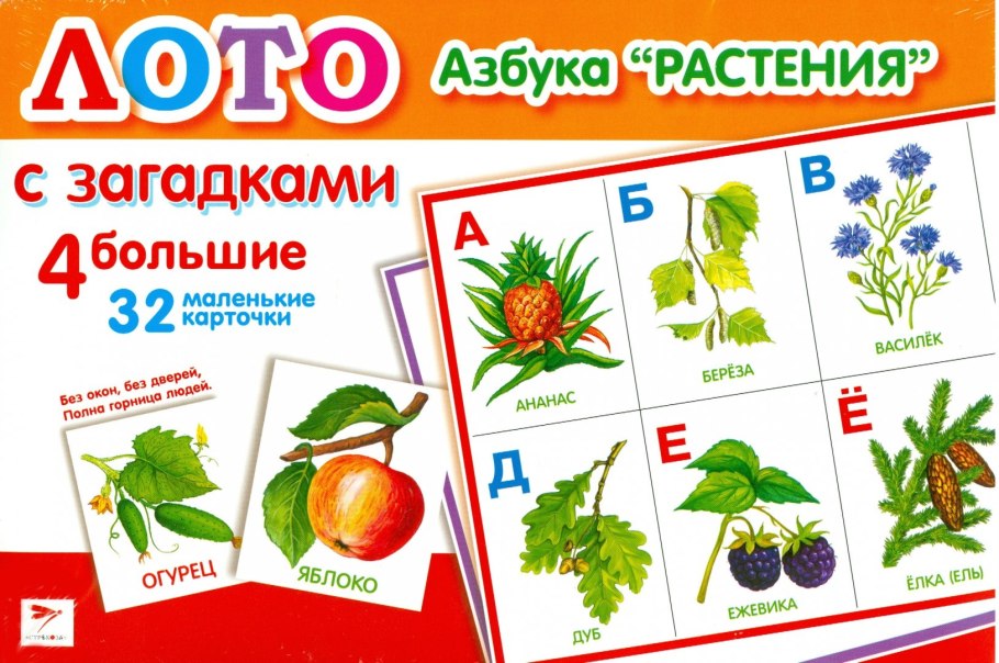 Азбука растений для детей