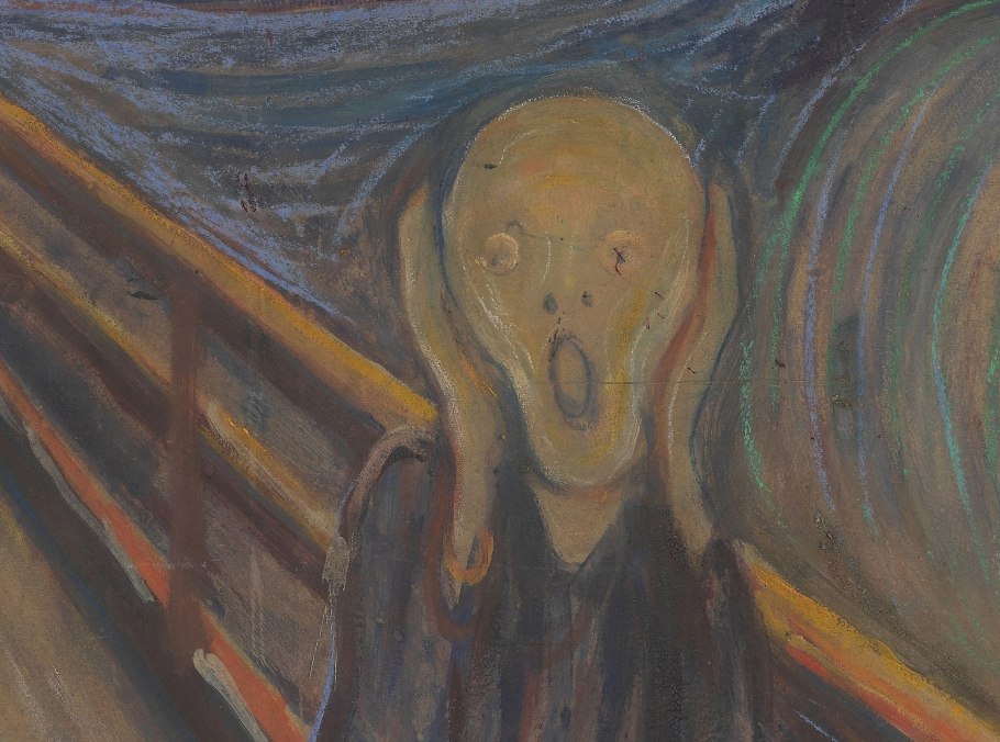 Картина Пикассо крик